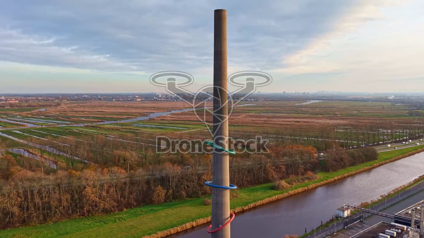 Forbo-toren en fabriek in Assendelft 2