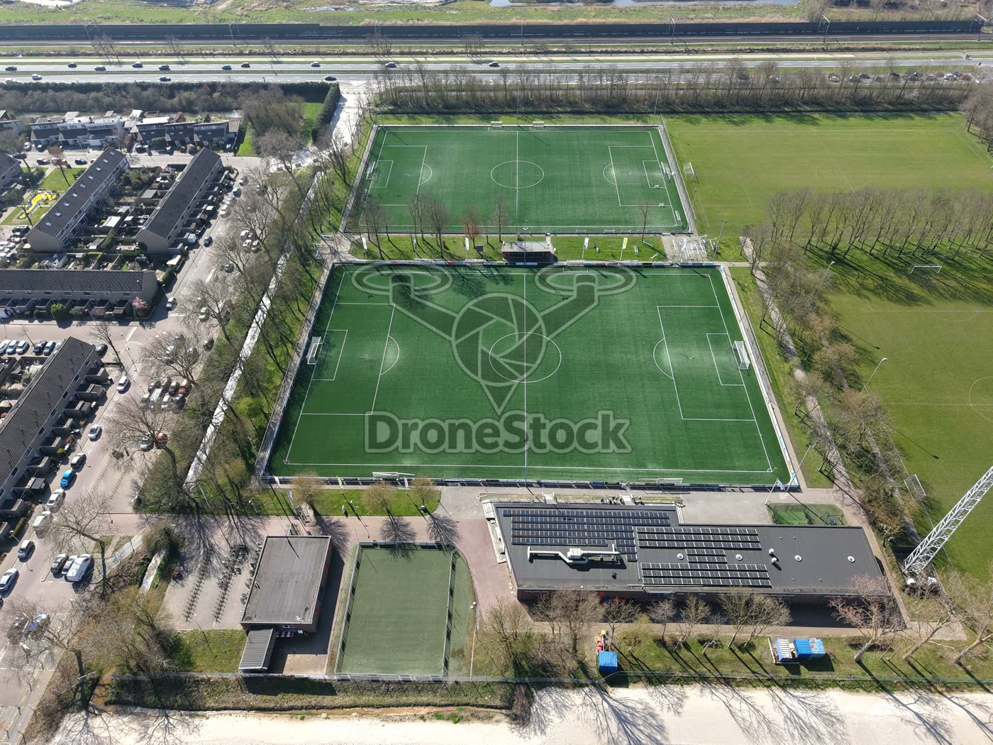 Voetbalvelden Sporting Krommenie