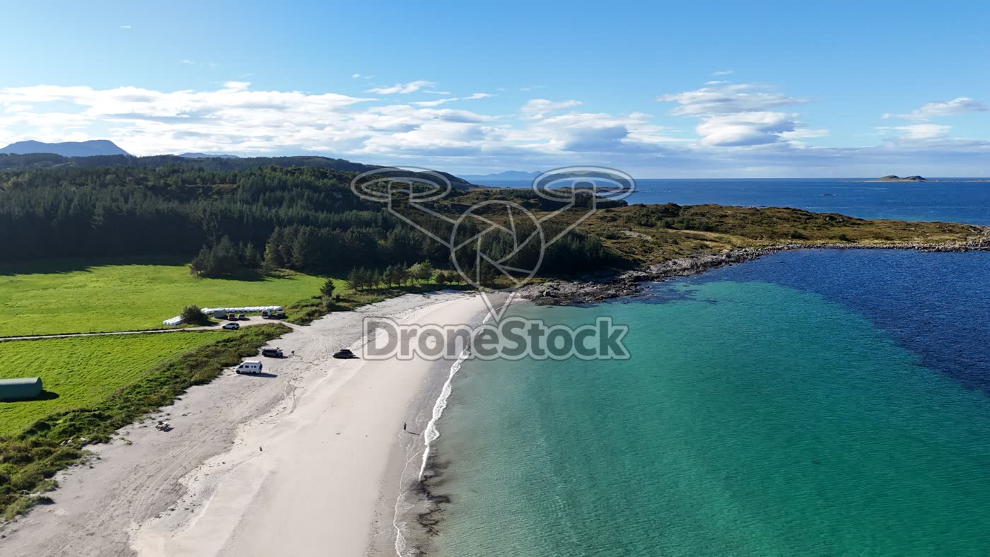 Røssvika strand bij Giske