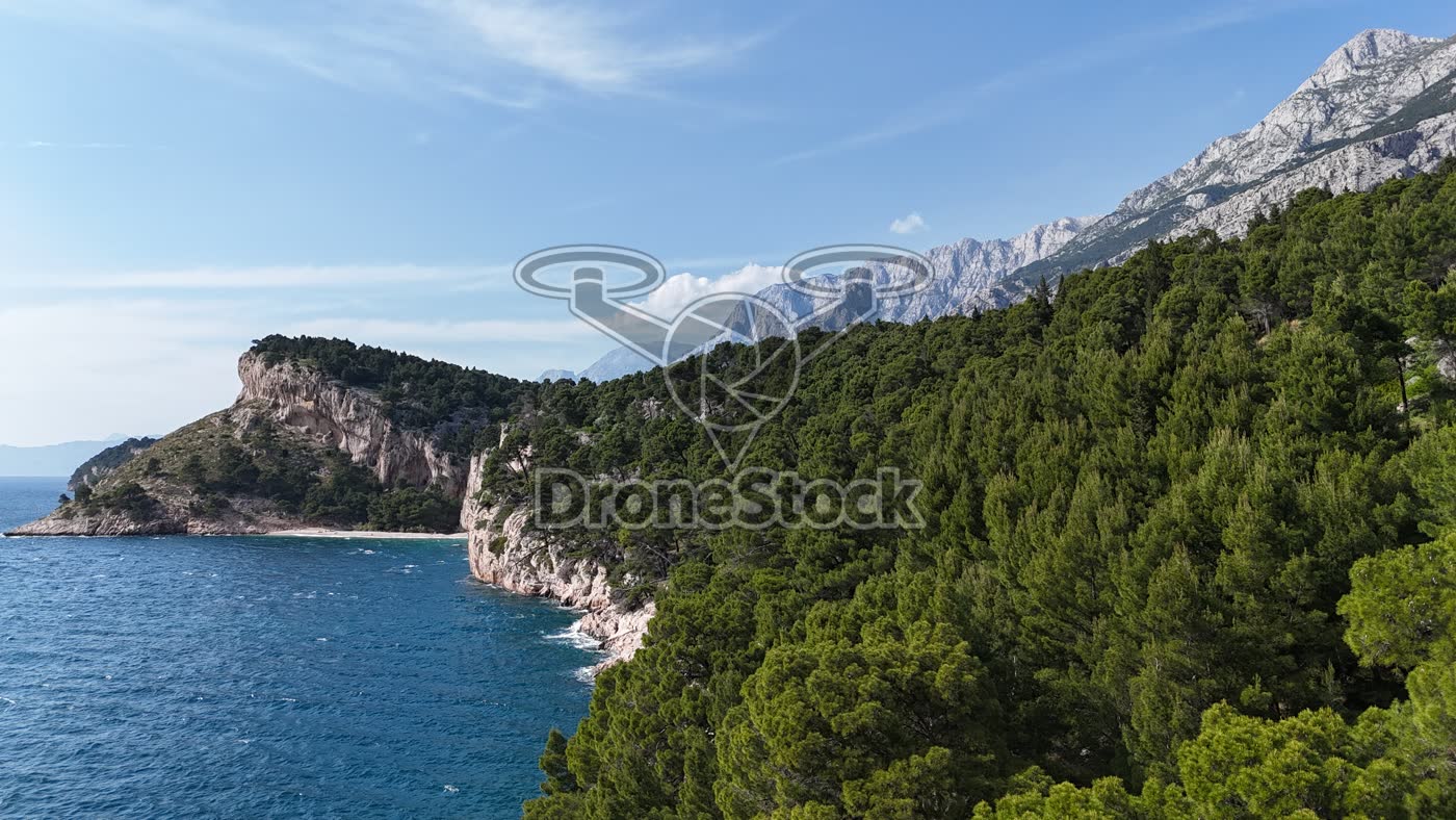 Kust bij Makarska