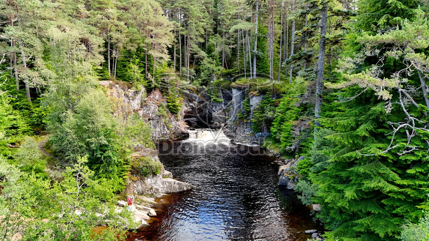 Pattack Fall - Waterval in Highland, Schotland