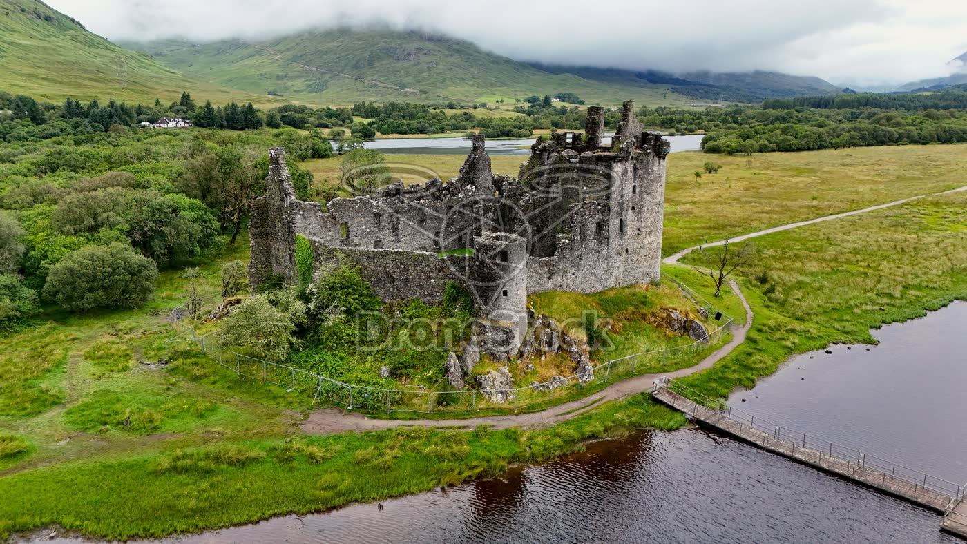 Kilchurn Castle bij Loch Awe 6