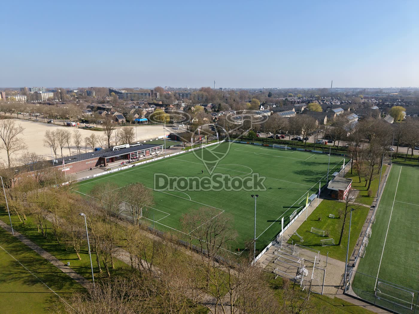 Sporting Krommenie op Provily Sportpark