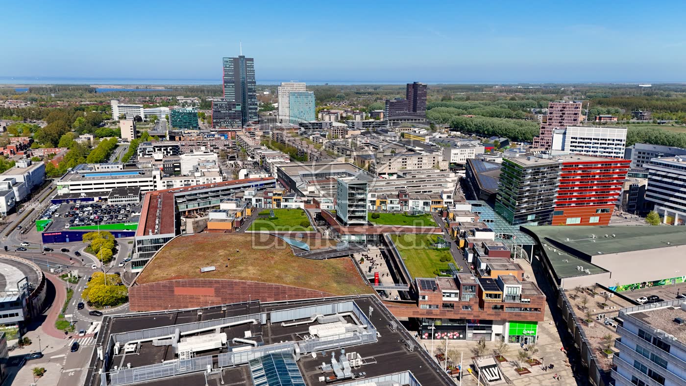 Almere centrum skyline