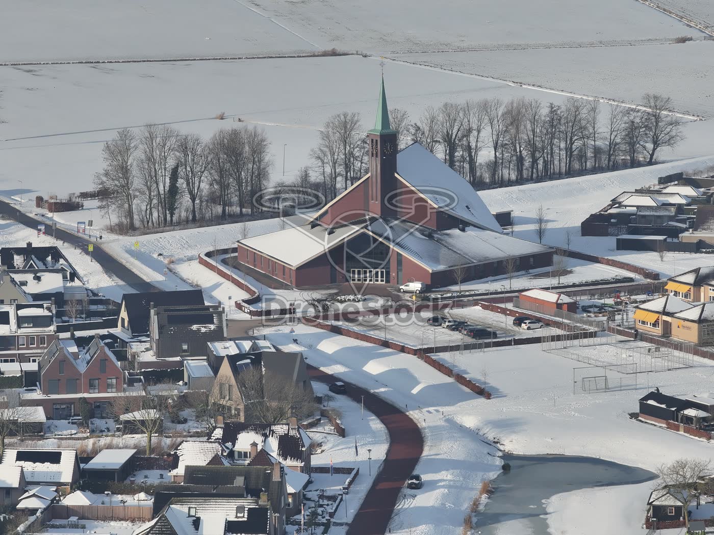 Kerktoren in Genemuiden