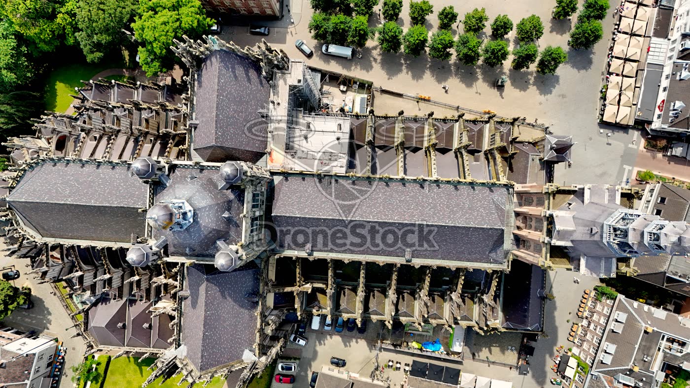 Sint-Janskathedraal bovenaanzicht