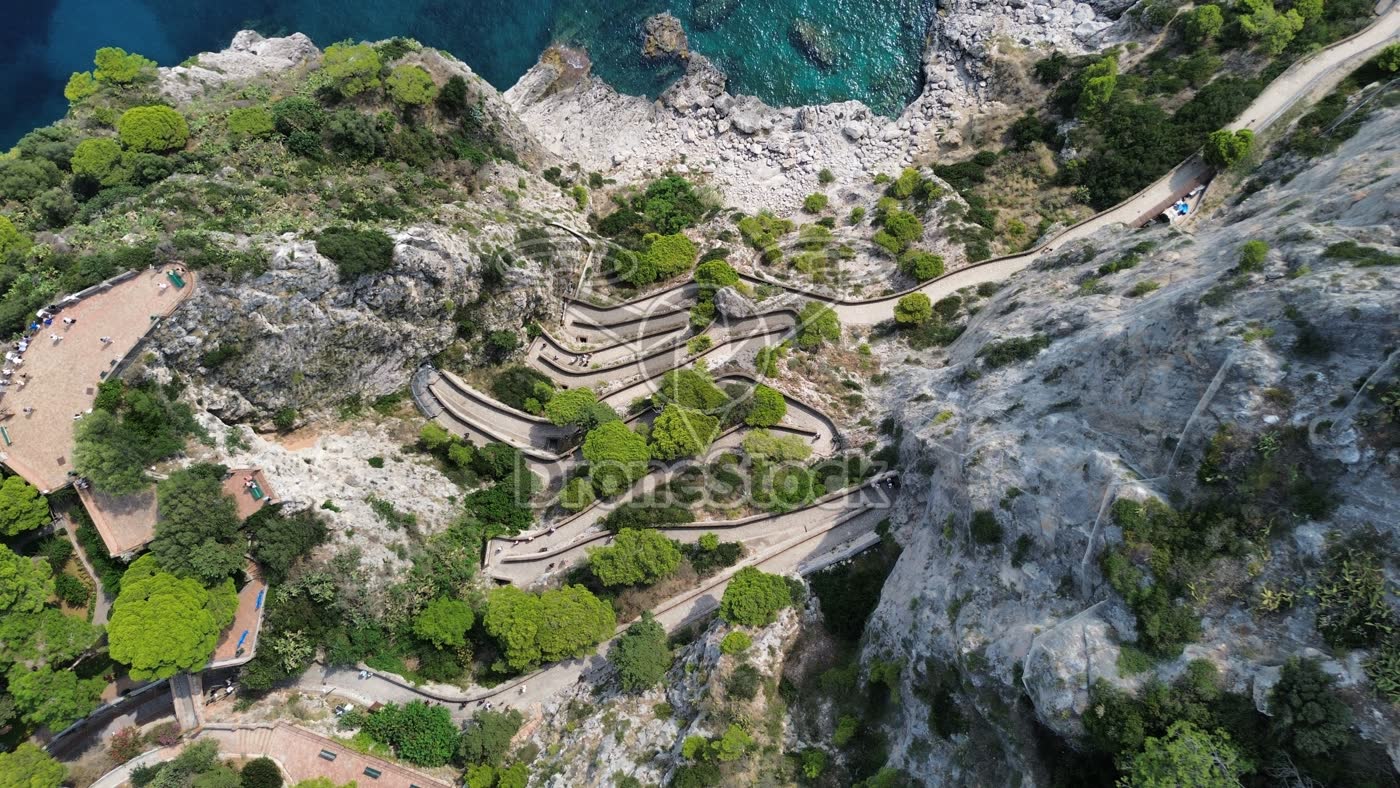 Via Krupp, Capri