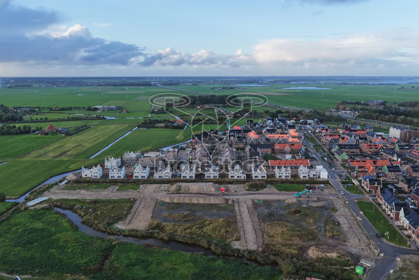 Kreekrijk Saendelft nieuwbouw overzicht