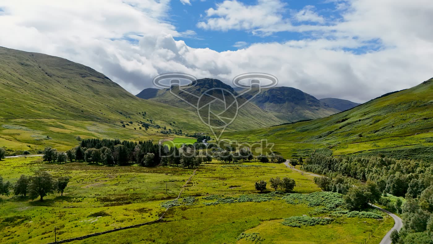 Vallei bij Glen Lyon