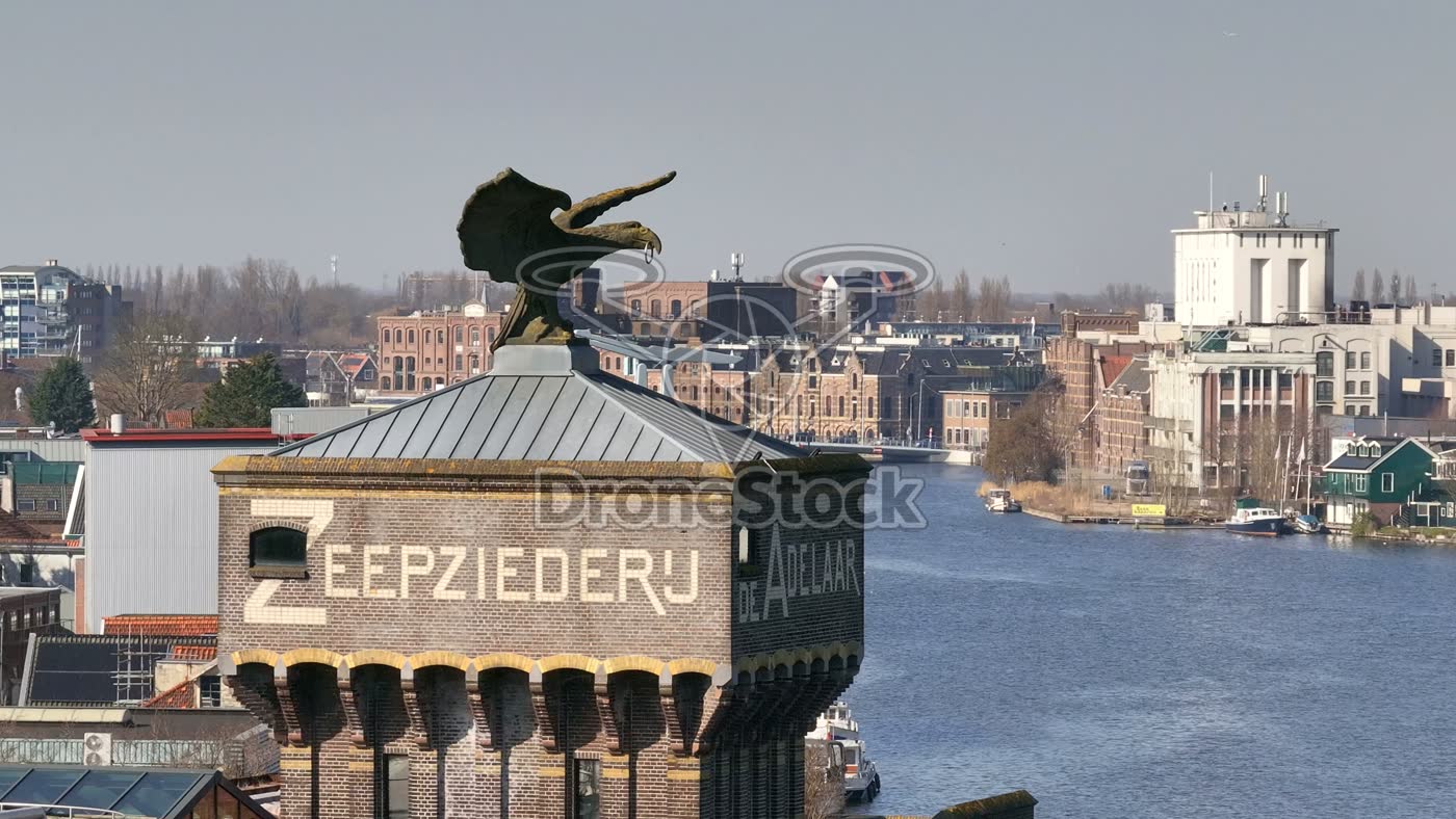 Zeepziederij De Adelaar met Zaanbrug en Lassie 2
