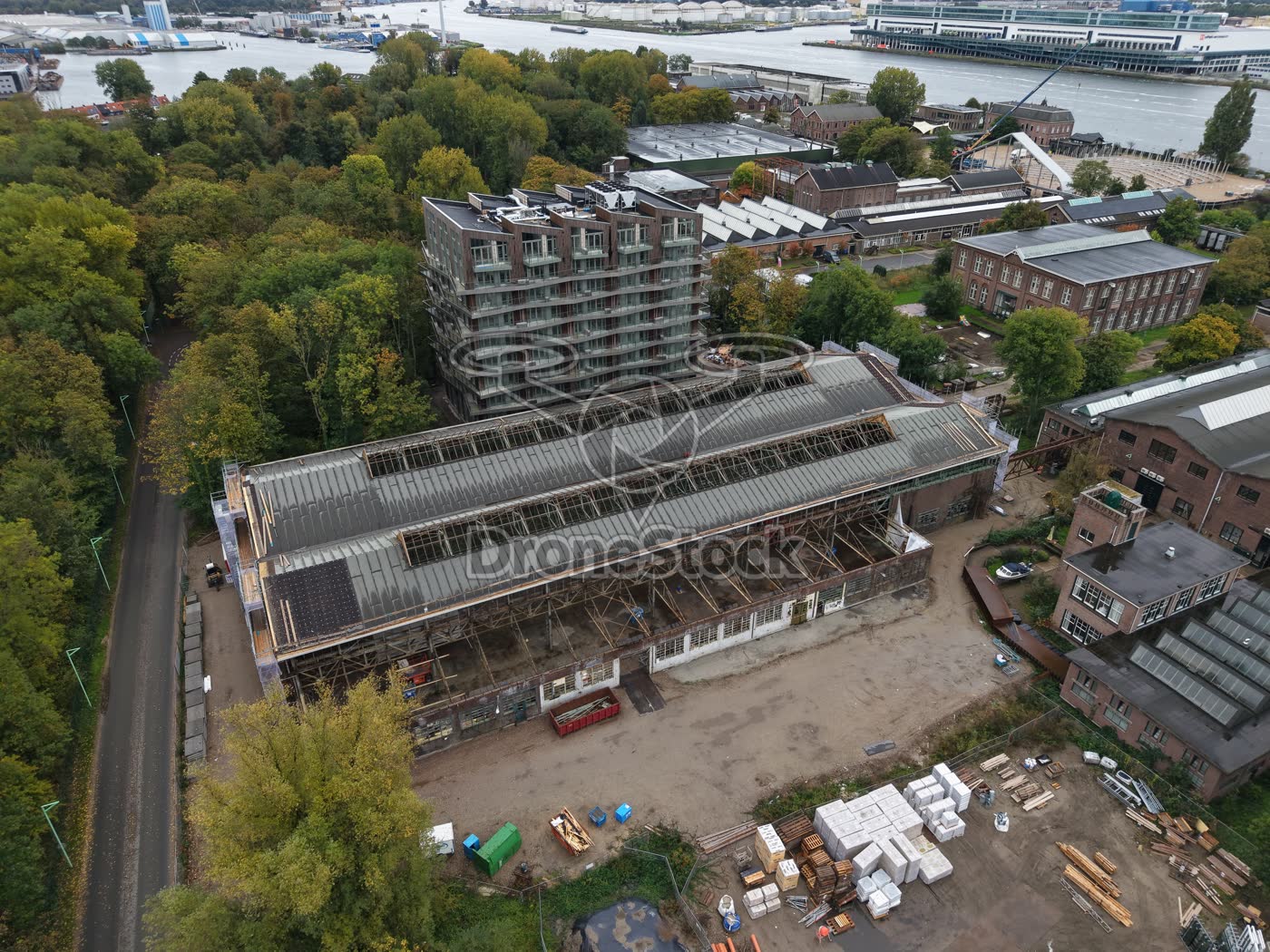 Nieuwbouw op Hembrugterrein