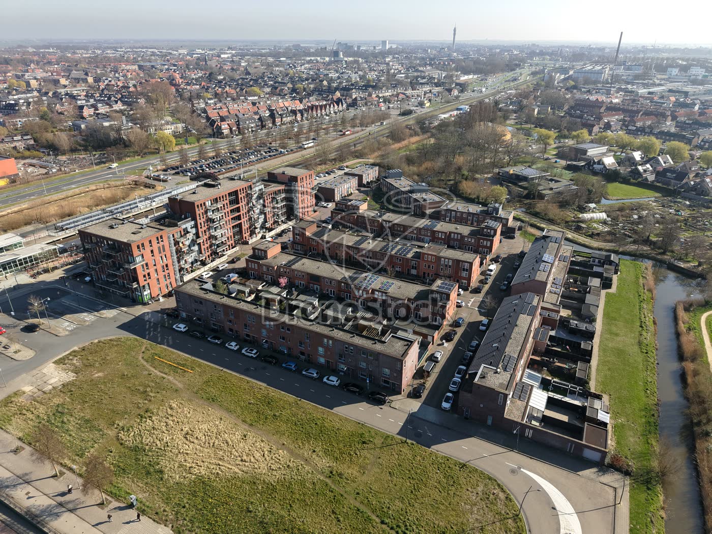 Woonwijk Parkrijk bij station Krommenie-Assendelft