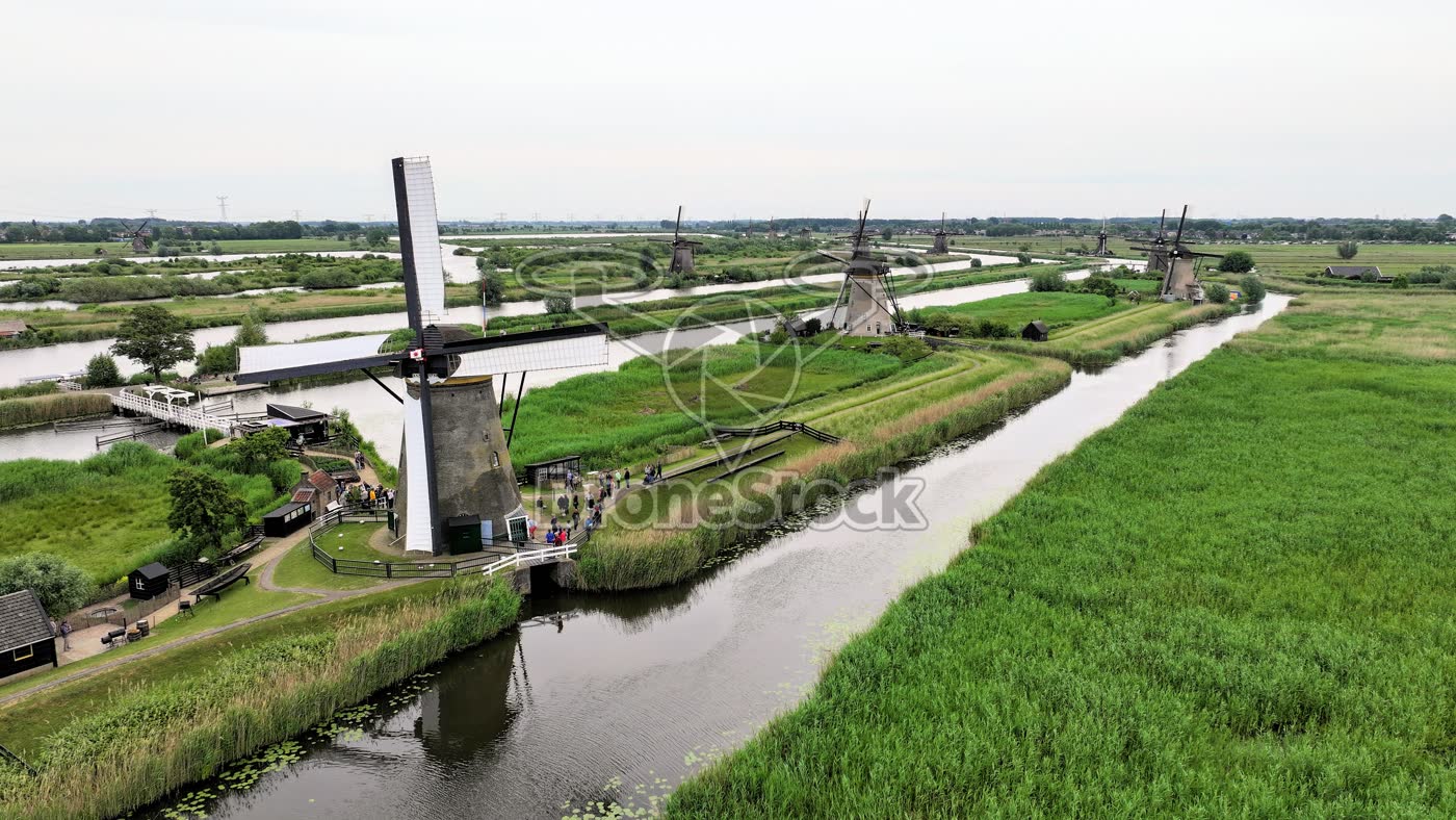 Windmolens bij Kinderdijk