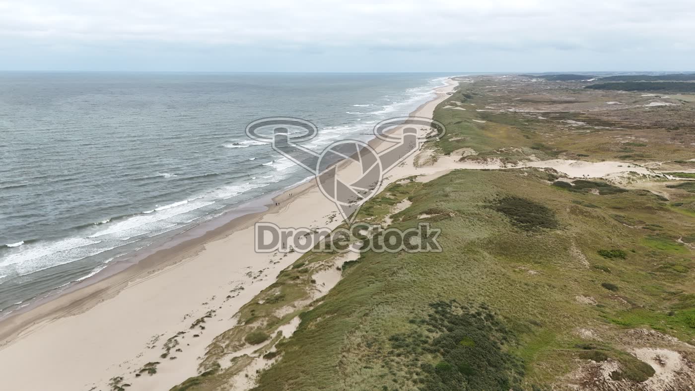 Strand en duinen bij Bergen aan Zee