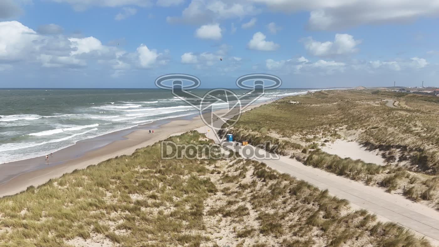 Duinen en strand bij Petten