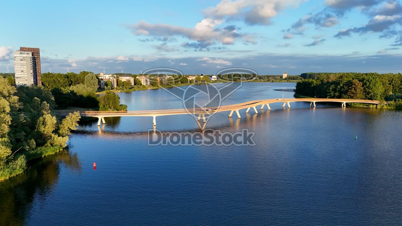 Weerwaterbrug bij Weerwater, Almere