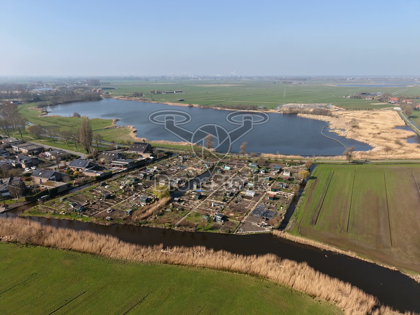 Tuinpercelen bij De Noorderham in Krommenie