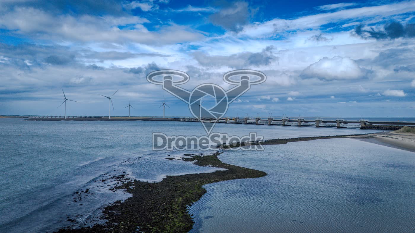 Oosterscheldekering bij Vrouwenpolder