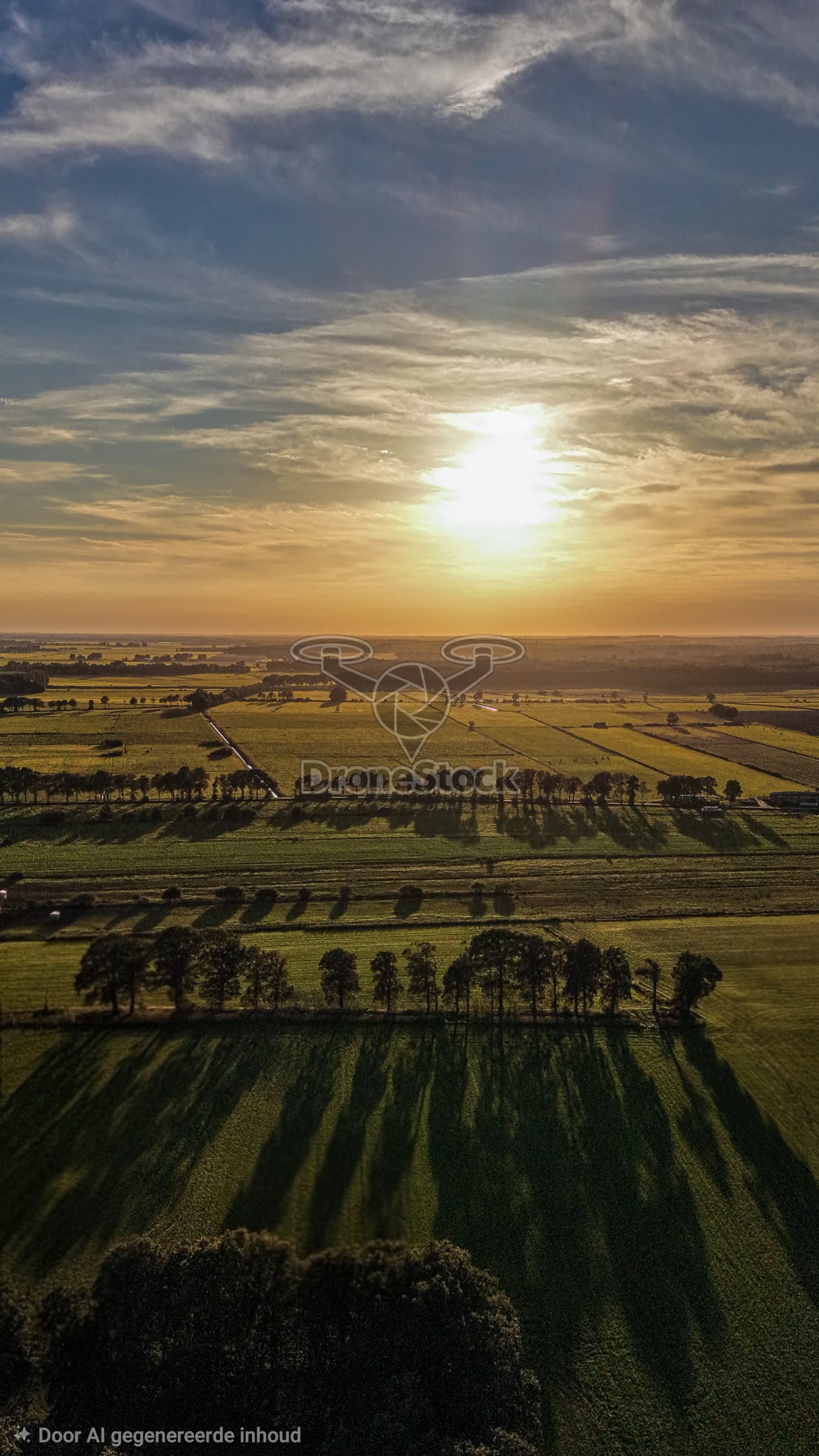 Zonsondergang Ansen