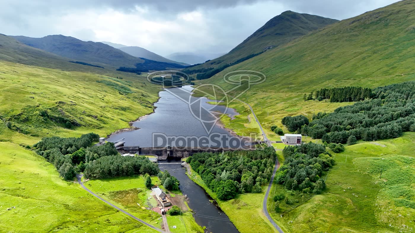 Stronuich Dam bij Glen Lyon