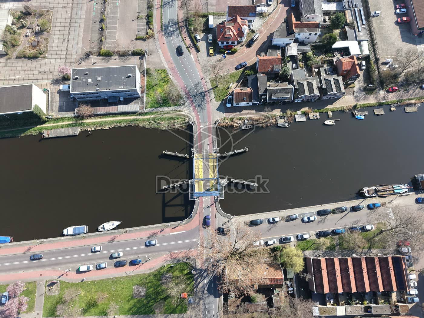 Vaartbrug tussen Krommenie en Wormerveer