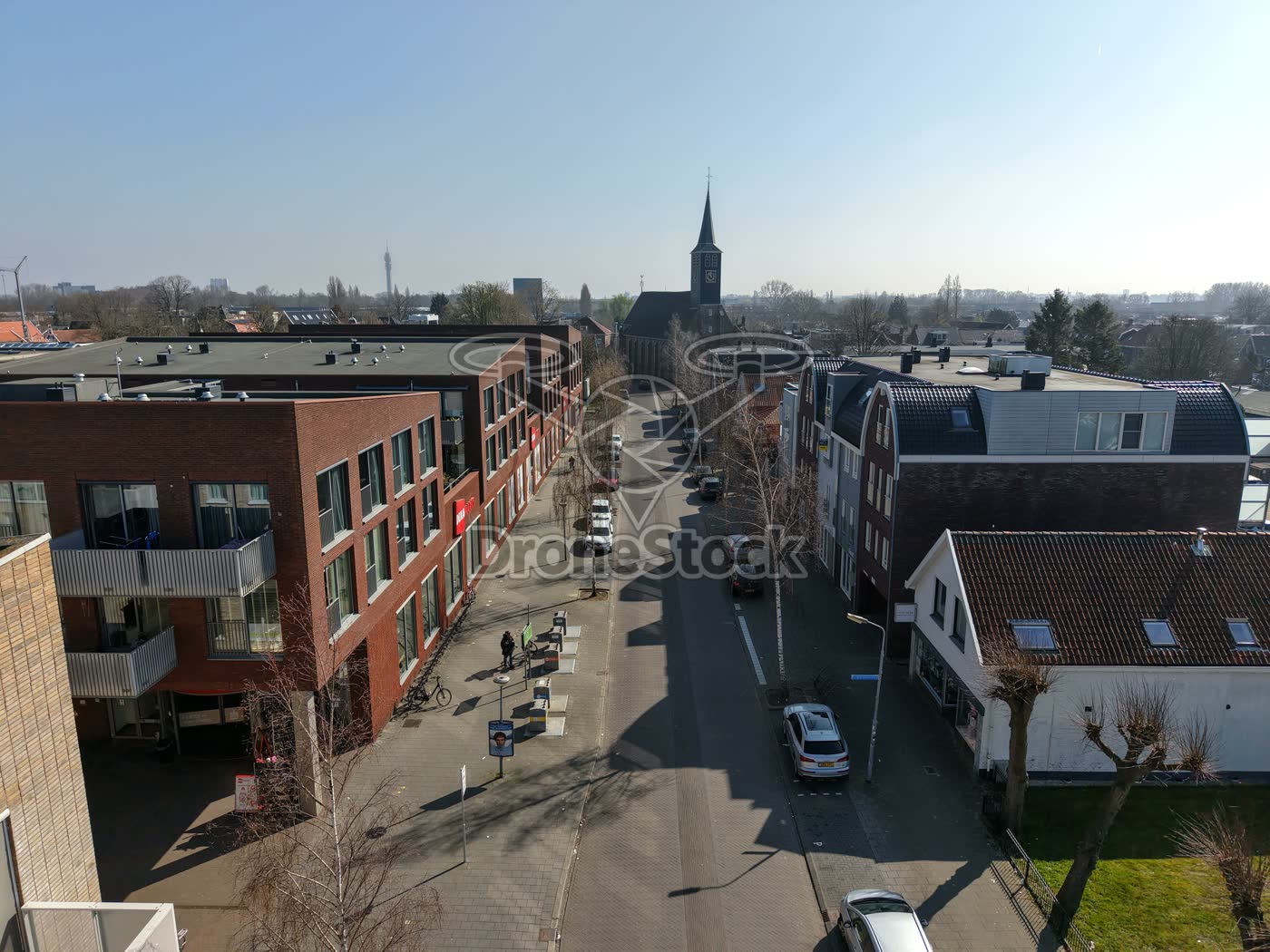 Winkelstraat Heiligeweg in Krommenie