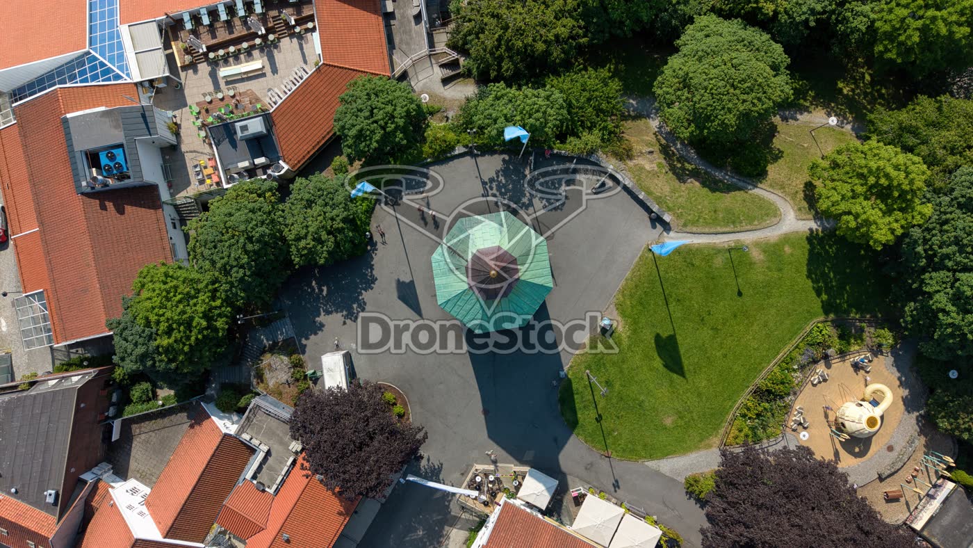 Paviljoen op plein Stavanger