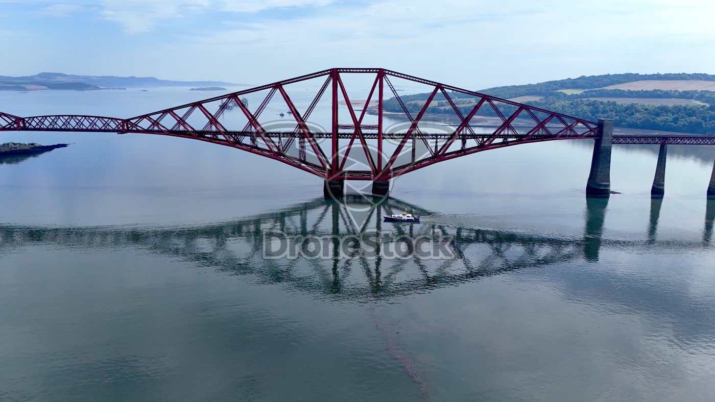 Forth Bridge bij Edinburgh 3
