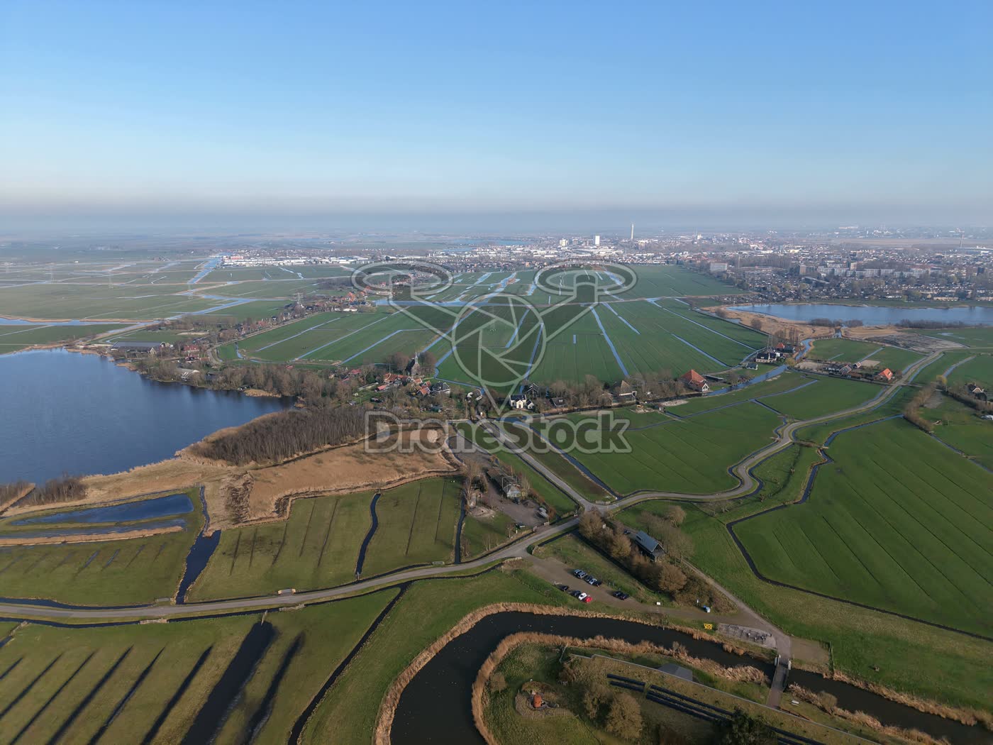 Polderlandschap bij Uitgeest en Krommeniedijk 2