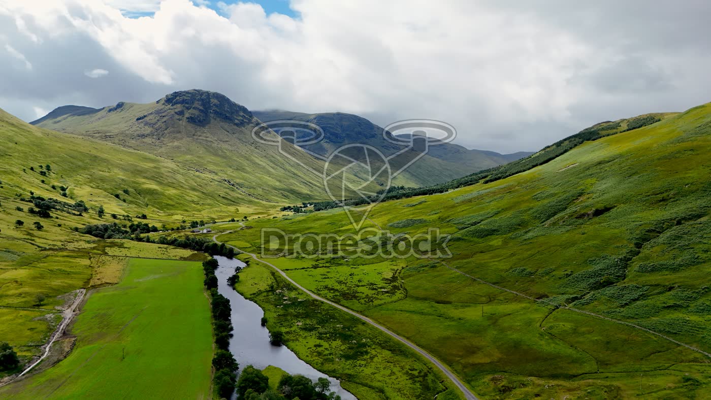 Glen Lyon vallei, Schotland
