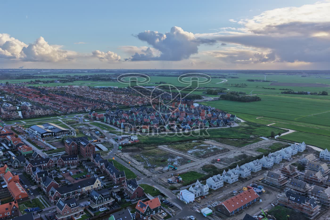 Kreekrijk Saendelft overzicht woonwijk