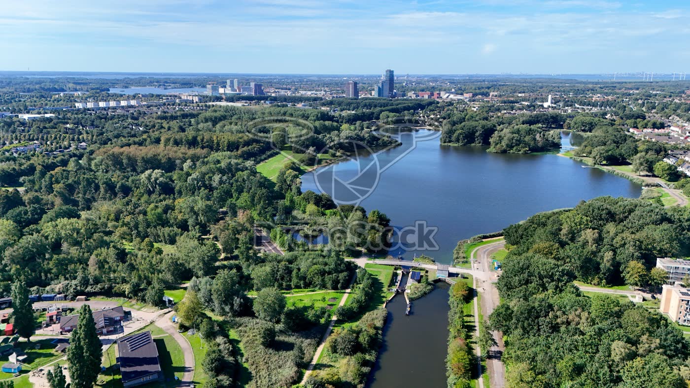 Leeghwaterplas bij Almere