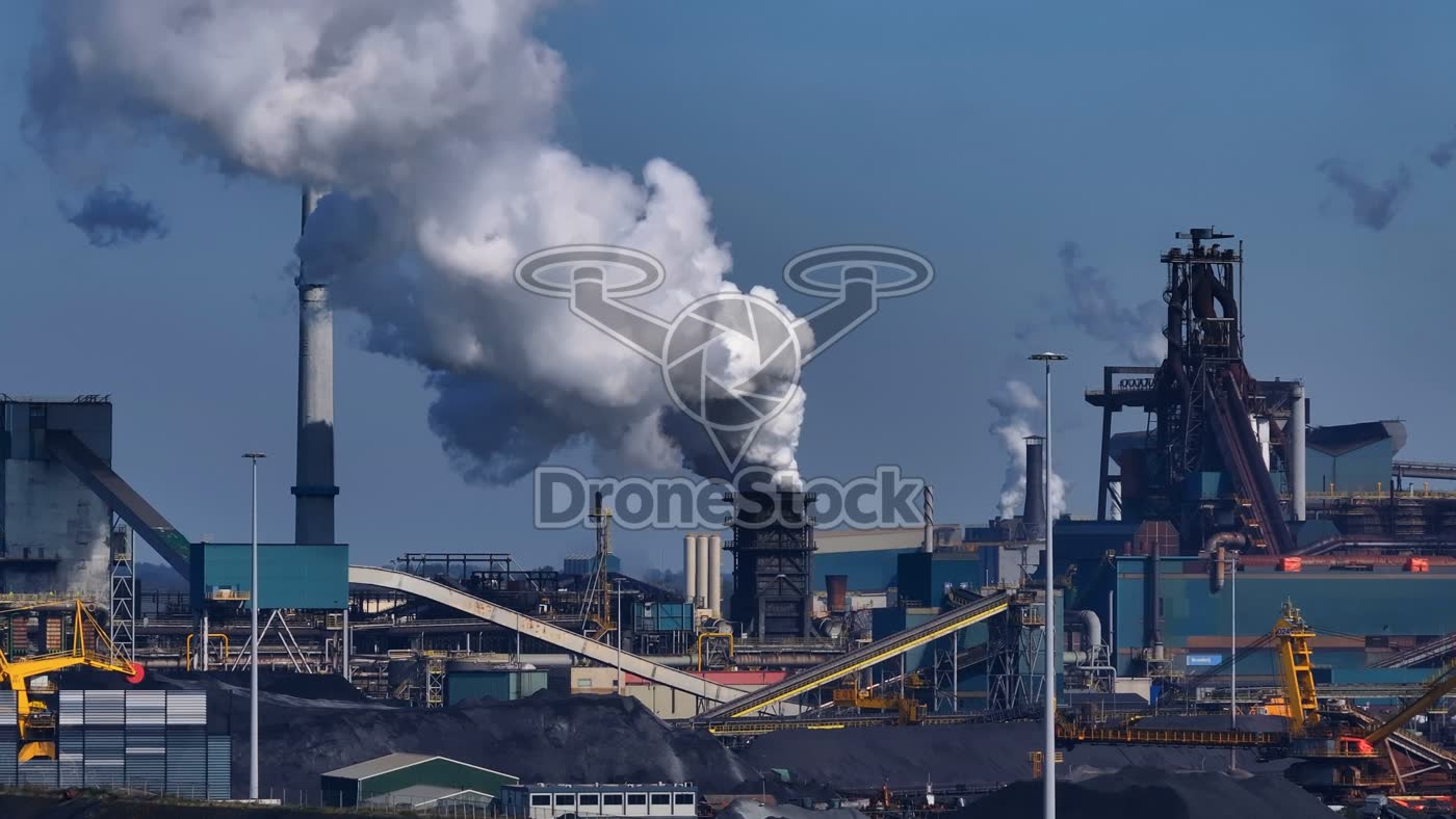 Tata Steel hoogovens bij IJmuiden 3