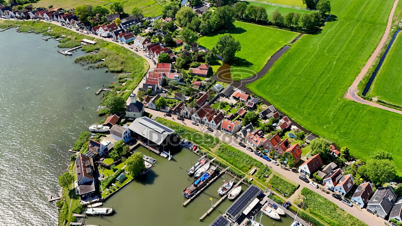 Huisjes aan het water, Durgerdam gem. Amsterdam