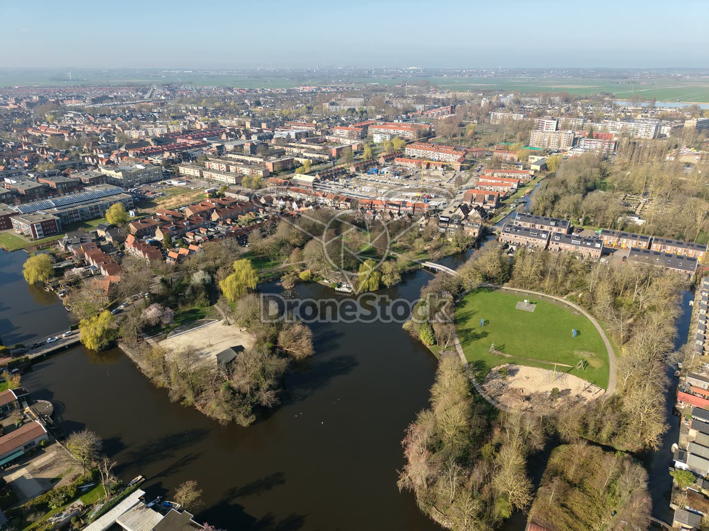 Woonwijk bij Agathepark in Krommenie