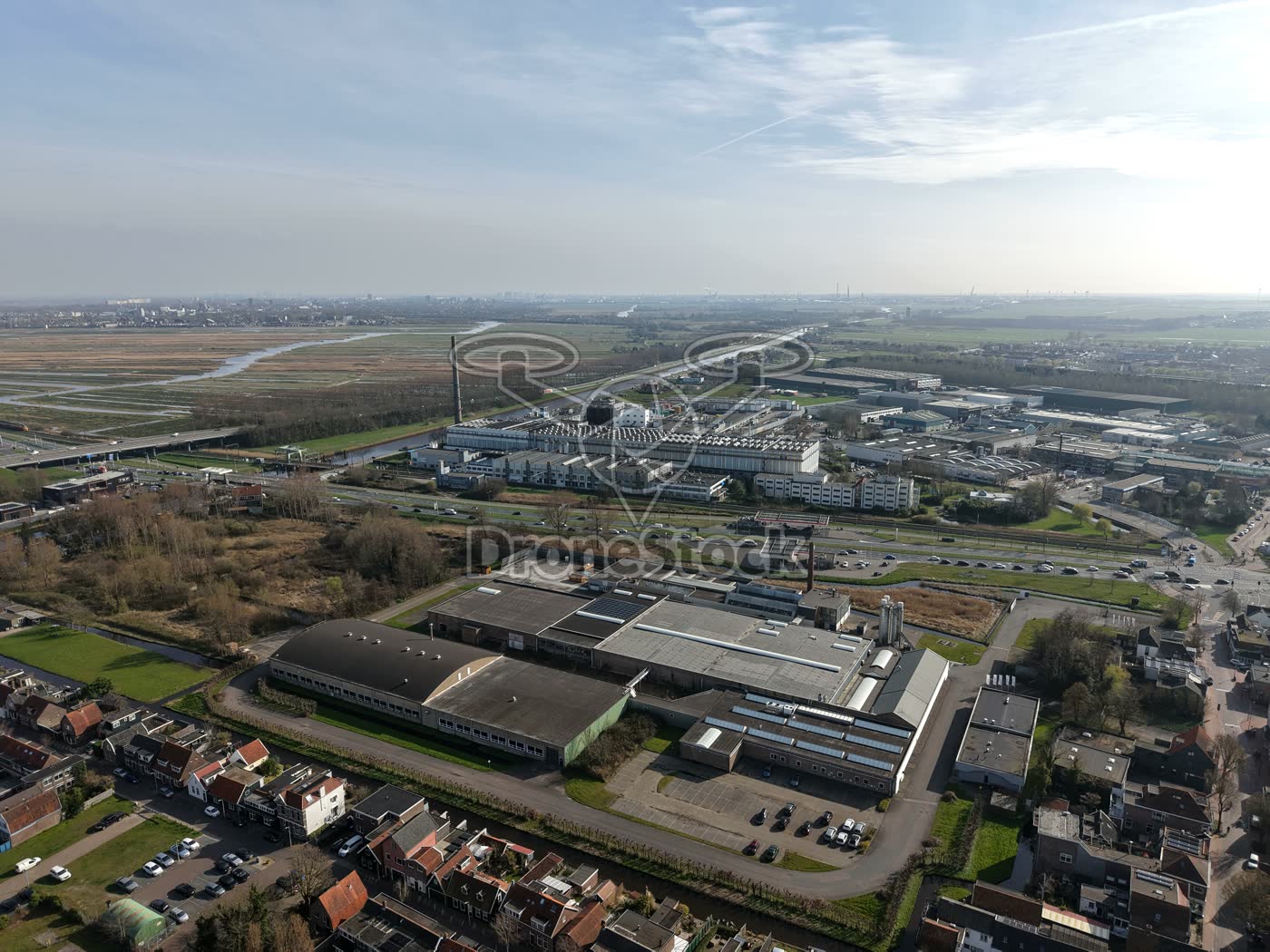 Forbo Flooring linoleumfabriek bij Krommenie