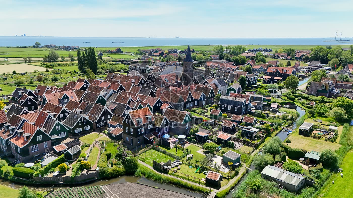 Grote kerk in Marken