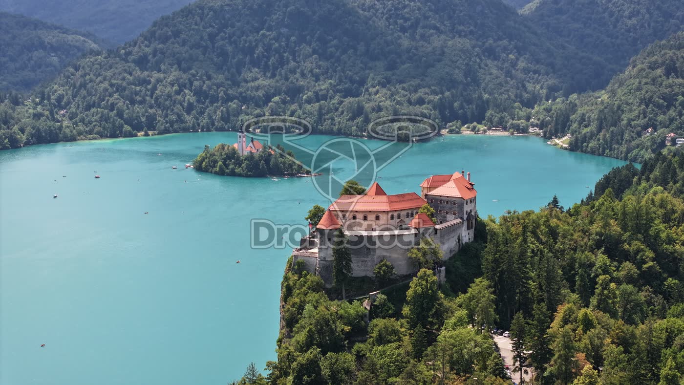 Kasteel Bled bij Lake Bled