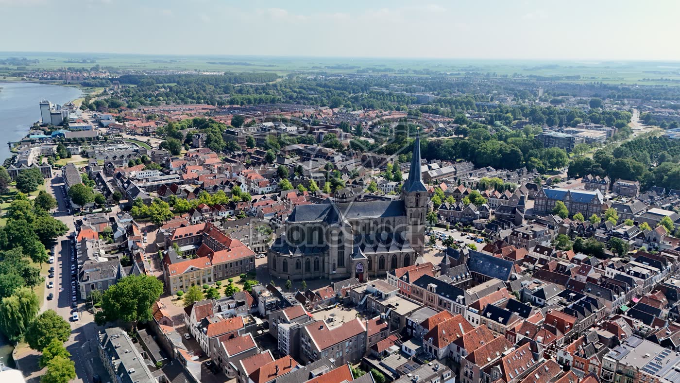 Bovenkerk, Kampen luchtfoto