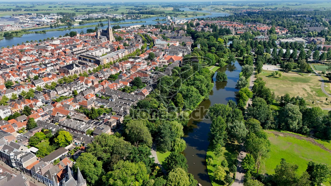 Kamper Stadspark en binnenstad, Kampen