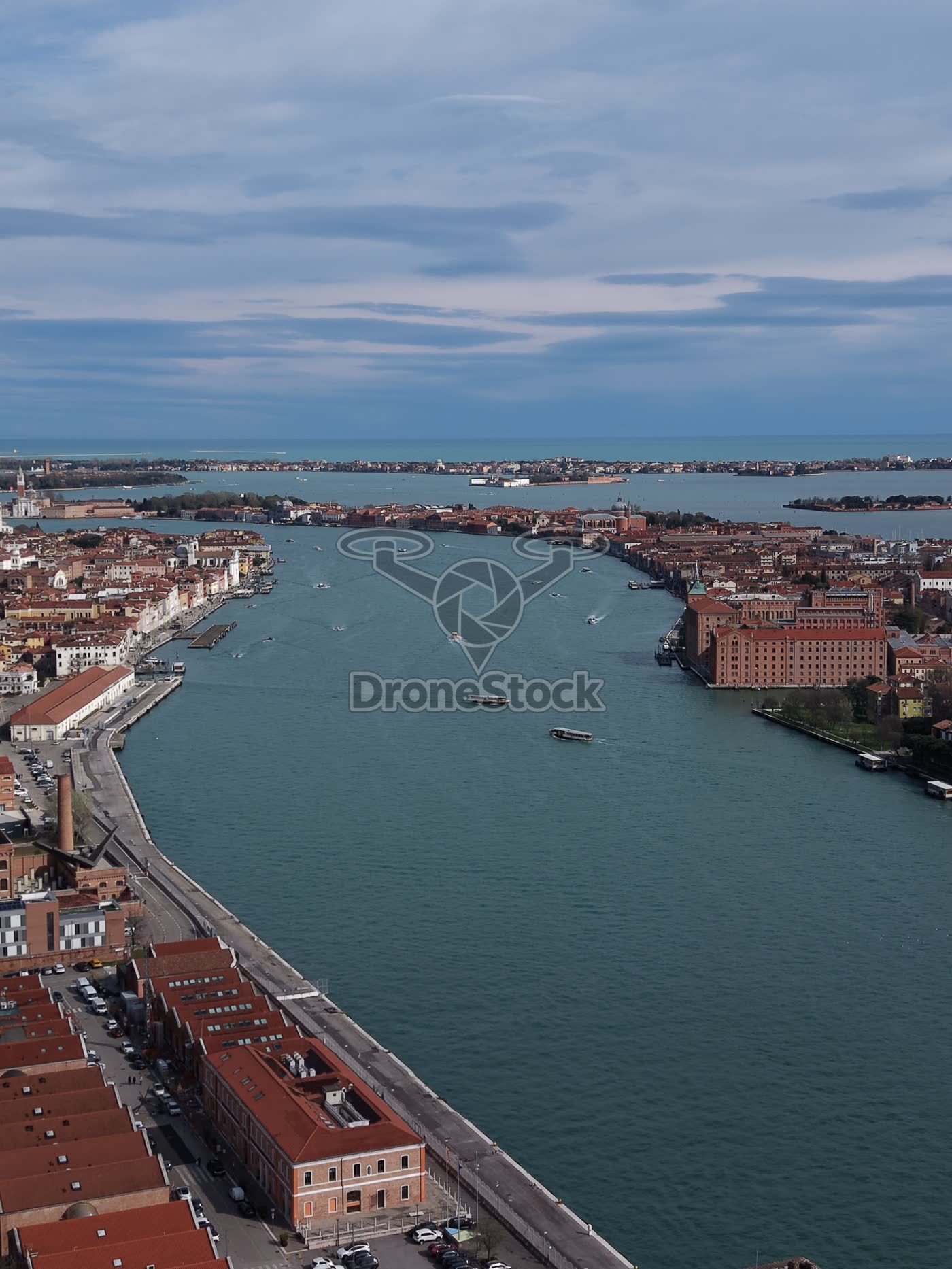 Canale della Giudecca in Venetië