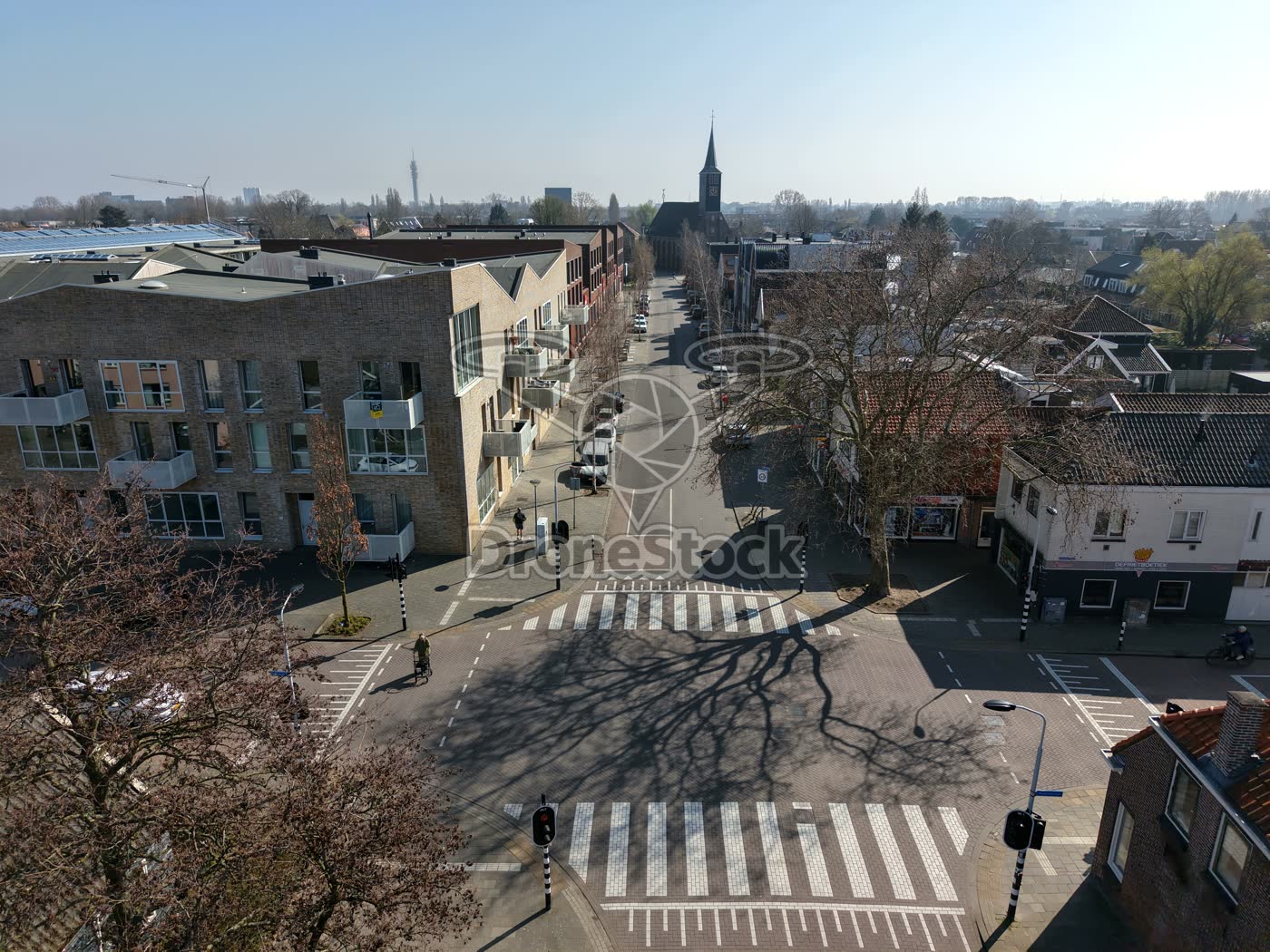 Heiligeweg en winkelstraat in Krommenie