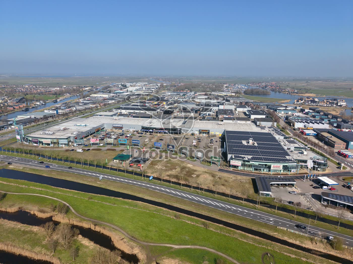 Shoppingcenter Noorderveld en bedrijventerrein
