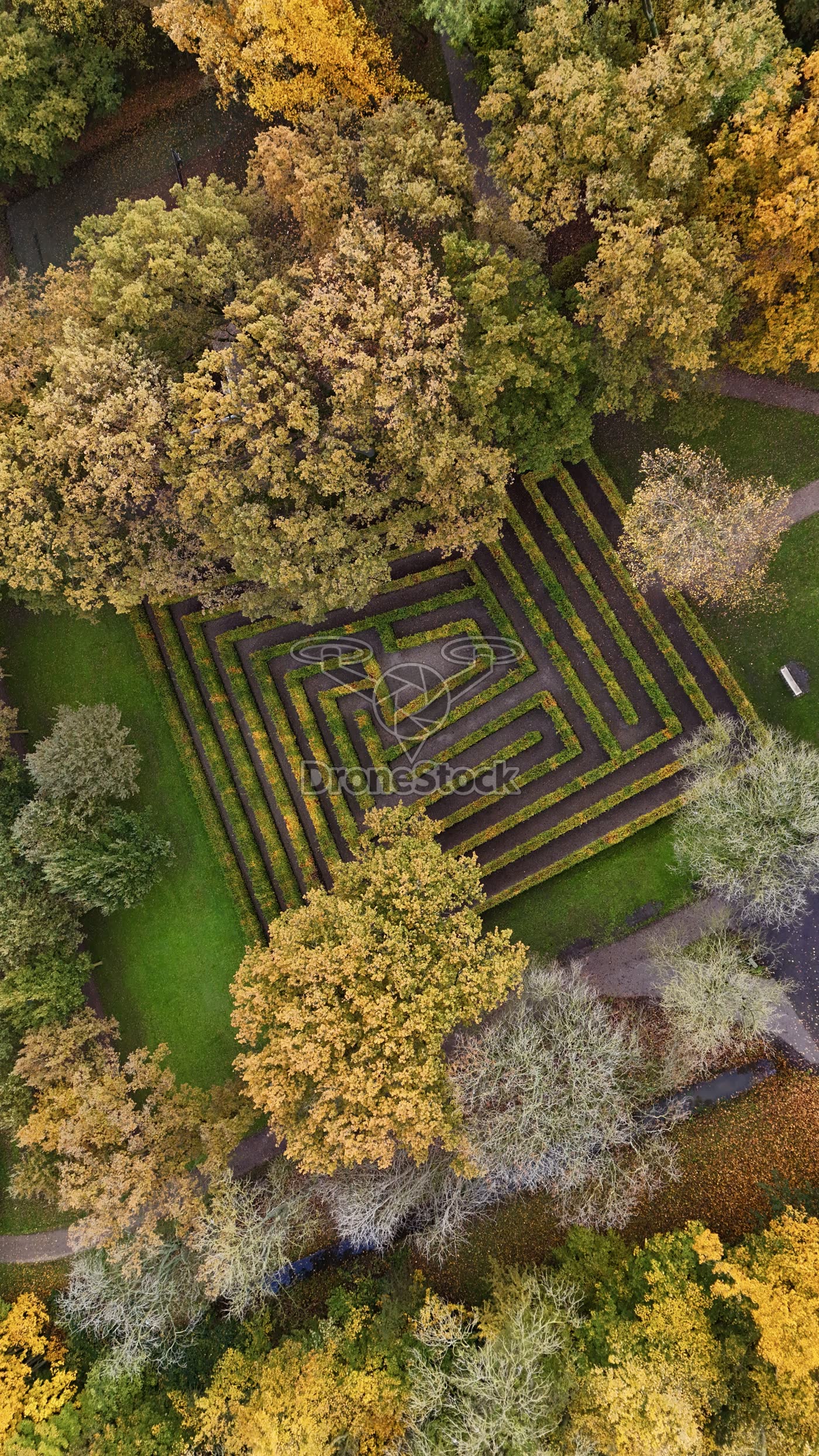 Kasteel de Haar doolhof