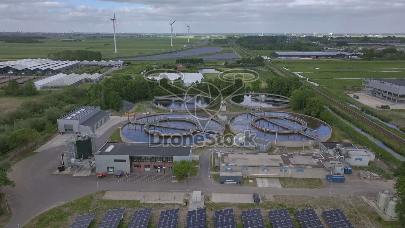 Waterzuiveringsinstallatie bij Alphen aan den Rijn 2