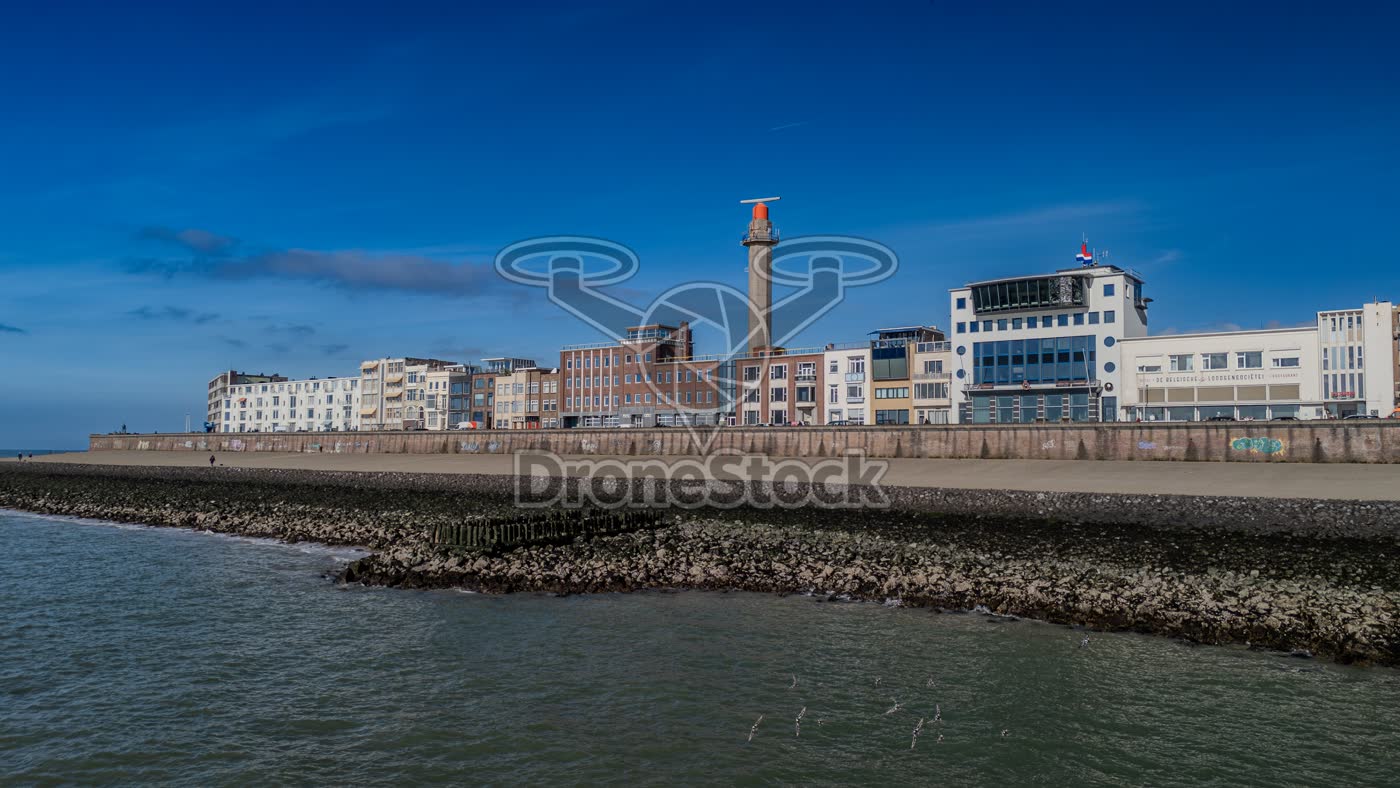 Luchtfoto van de Ruyter Boulevard Vlissingen