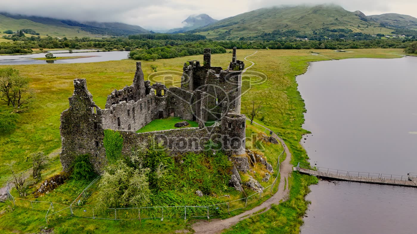 Kilchurn Castle bij Loch Awe 4