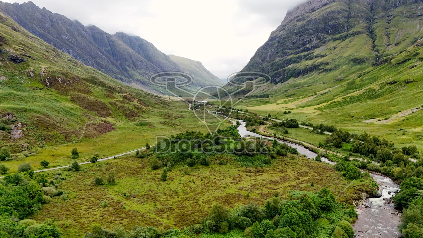 Glen Coe vallei, Schotland