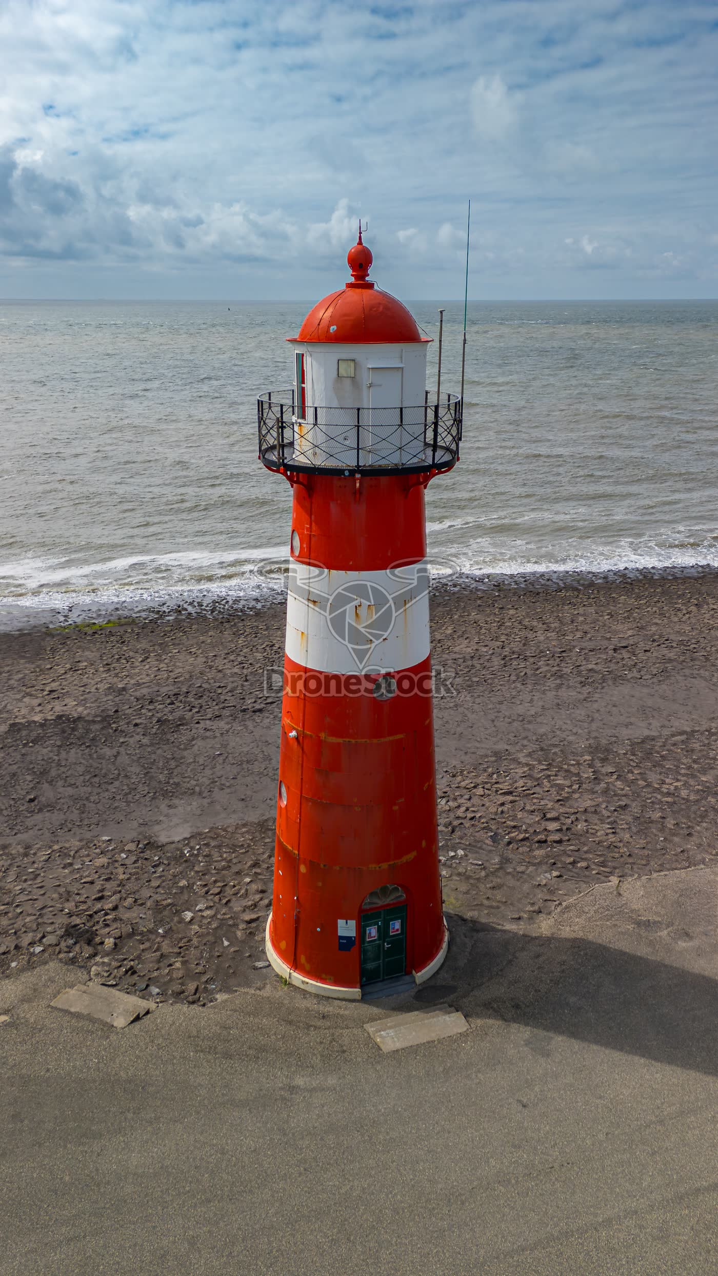 IJzeren vuurtoren Noorderhoofd bij Westkapelle