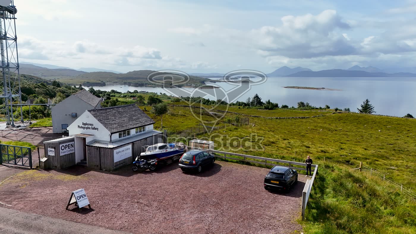 Applecross Photographic Gallery bij kust